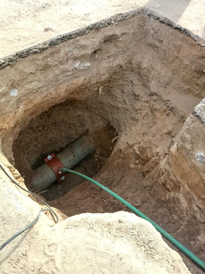 كشف تسربات المياه بجازان